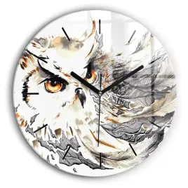 designerski-zegar-szklany-do-wnetrz-z-grafika-sowa-symbol-madrosci-fi60-cm