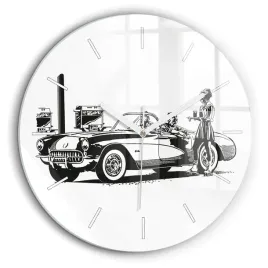 okragly-zegar-szklany-scienny-do-biura-ze-wzorem-retro-ilustracja-fi60-cm
