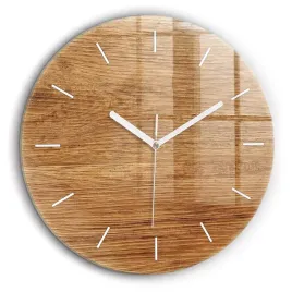zegar-szklany-scienny-do-nowoczesnych-wnetrz-z-grafika-jasne-drewno-fi60-cm