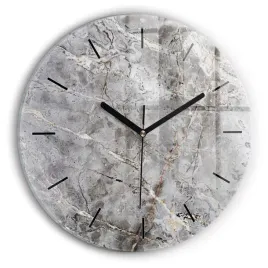 zegar-szklany-nowoczesny-ze-stylowym-nadrukiem-szary-granit-marmur-fi30-cm