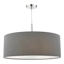 abazurowa-lampa-wiszaca-ronda-ron1739-tkaninowa-chrom-szara