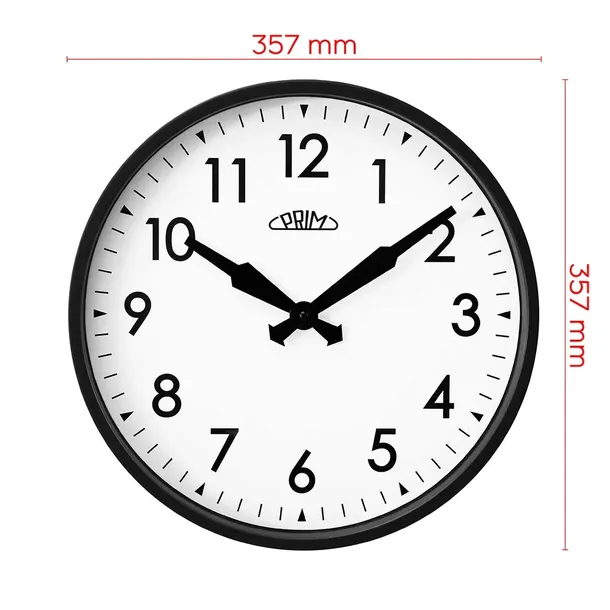 zegar-scienny-prim-e01p-4459-9000-36-cm-czytelny-cichy-marka-prim-stan-nowy