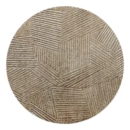 mata-ochronna-okragla-na-podloge-pod-biurko-geometryczny-wzor-linii-fi-100