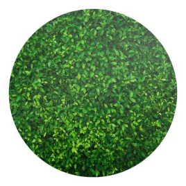 mata-ochronna-okragla-na-podloge-pod-biurko-lisciasta-sciana-natury-fi-100