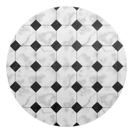 mata-ochronna-okragla-na-podloge-pod-biurko-geometryczny-wzor-plytek-fi-100