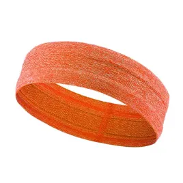 elastyczna-materialowa-opaska-na-glowe-do-biegania-fitness-pomaranczowa