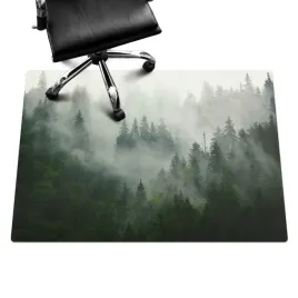 designerska-mata-ochronna-na-podloge-do-salonu-mglisty-las-iglasty-140x100