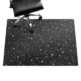 mata-pod-fotel-biurowy-odporna-na-zarysowania-terrazzo-ciemny-wzor-140x100