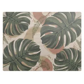 ochronna-mata-pod-fotel-z-grafika-dekoracyjna-liscie-monstera-retro-120x90