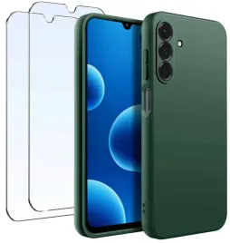 zestaw-etui-do-samsung-a26-5g-matowe-silikon-2-sztuki-szklo