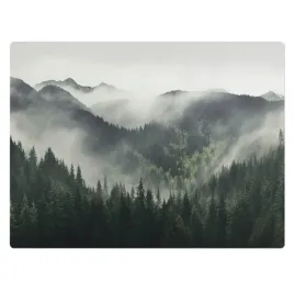 ozdobna-mata-z-grafika-podkladka-pod-krzeslo-biurowe-mgla-nad-lasem-120x90