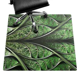 mata-ochronna-pod-krzeslo-zabezpieczajaca-panele-lisciasty-fraktal-100x100