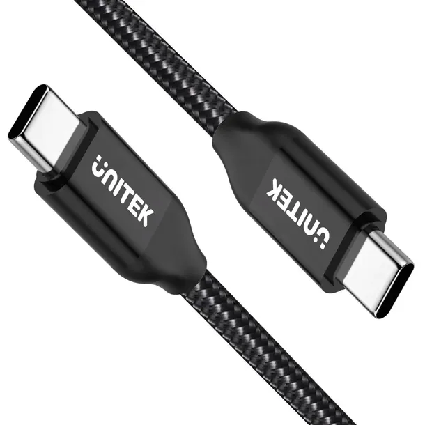 unitek-usb-c-2-0m-czarny-zgodnosc-ze-standardem-quick-charge-1-0-quick-charge-2-0-quick-charge-3-0-quick-charge-4-0