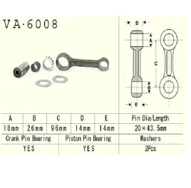 vesrah-korbowod-yamaha-yz80-93-01-yz85-02-18r