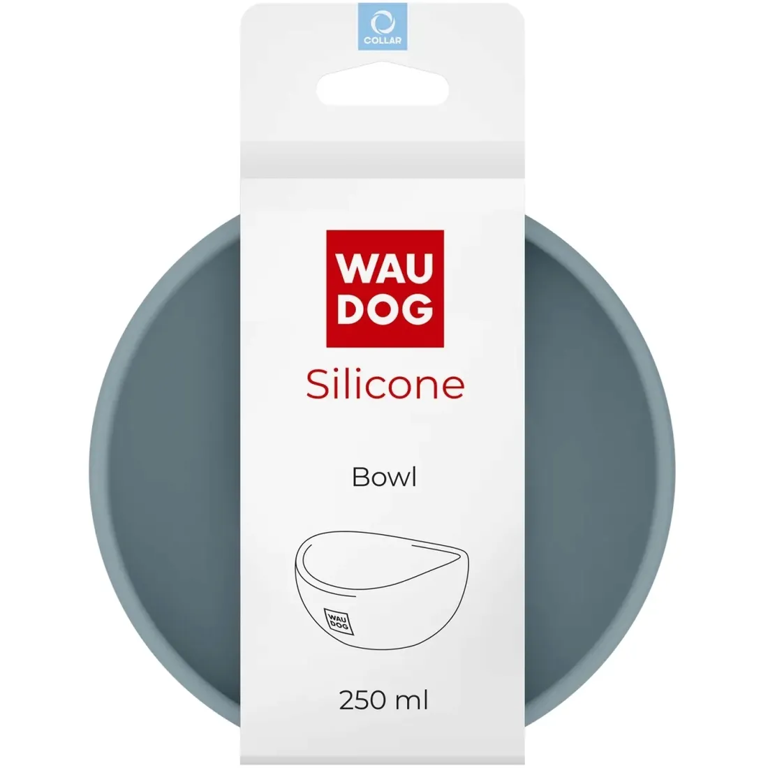 waudog-silicone-miska-250ml-szara