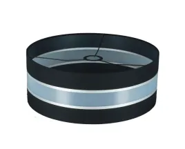 abazur-walec-lux-czarny-szeroki-30cm-wysoki-15cm