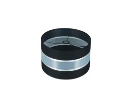 abazur-walec-lux-czarny-szeroki-20cm-wysoki-15cm
