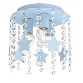 lampa-sufitowa-dziececa-niebieska-serca-i-krysztalki-3xe27