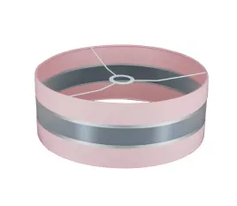 abazur-walec-lux-pudrowy-roz-szeroki-30cm-wysoki-15cm