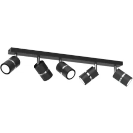 lampa-sufitowa-plafon-spot-aurora-silver-czarna-5xgu10