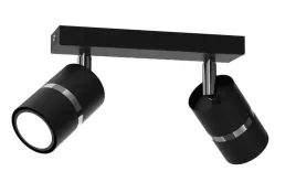 lampa-sufitowa-plafon-spot-aurora-silver-czarna-2xgu10