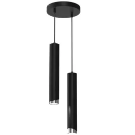 lampa-wiszaca-tuba-spot-aurora-luxe-silver-czarna-2xgu10