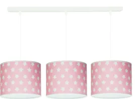 lampa-wiszaca-dziececa-gwiazdki-rozowa