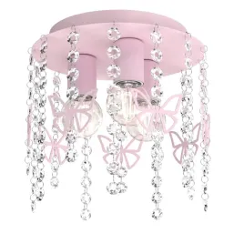 lampa-sufitowa-dziececa-rozowa-motylki-i-krysztalki-3xe27