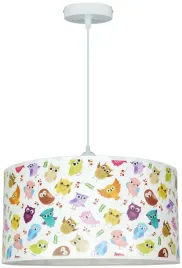 lampa-wiszaca-dziececa-z-nadrukiem-sowy