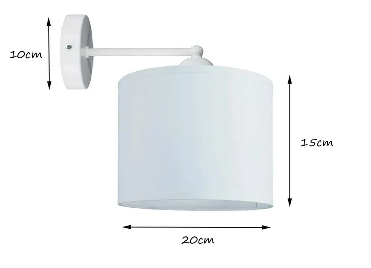 lampa-scienna-kinkiet-classic-czerwona