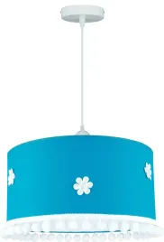 lampa-wiszaca-dziecinna-papony-turkusowa