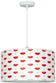 lampa-wiszaca-dziececa-z-nadrukiem-serca