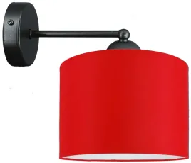 lampa-scienna-kinkiet-classic-czerwona-cz