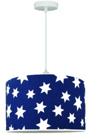 lampa-wiszaca-dziecinna-gwiazdki-granatowa