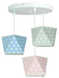 lampa-wiszaca-dla-dzieci-nowoczesny-abazur-biale-gwiazdki-led-mix-kolorow