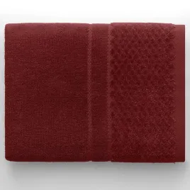 ameliahome-recznik-bawelniany-rubrum-50x90-bordowy