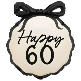 balon-foliowy-happy-60-kokardka-kremowy-partydeco-209-shp