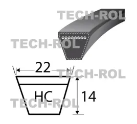 pasek-klinowy-zielony-hc-6000-hc-6000-stomil-sanok-ziel