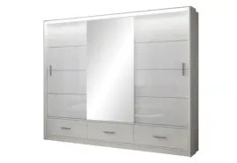 pojemna-biala-szafa-w-polysku-marsyl-250-z-szufladami