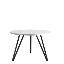bialy-okragly-stolik-linea-z-eleganckimi-czarnymi-nozkami