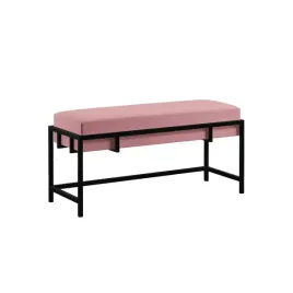 lawka-w-stylu-glamour-lamo-80-rozowa-tkanina-velvet-i-czarny-stelaz