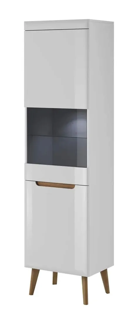 nodis-witryna-wysoka-53cm-biala-polysk-stan-nowy