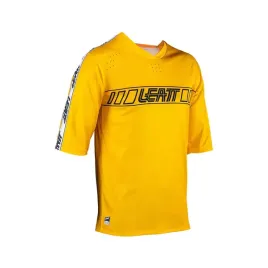 leatt-koszulka-rowerowa-dziecieca-mtb-enduro-3-0-junior-jersey-gold-kolor-z