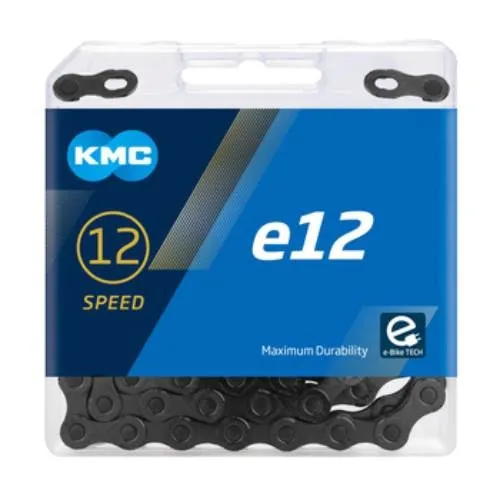 lancuch-12rz-kmc-ebike-e12-black-tech-130og-box-stan-opakowania-oryginalne