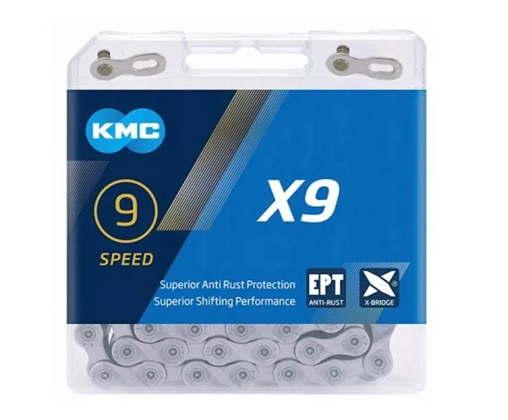 lancuch-9rz-kmc-x9-silver-114og-box
