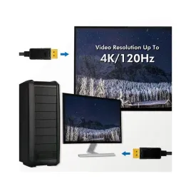 kabel-techly-displayport-1-4-8k-dp-dp-m-m-2m-czarny
