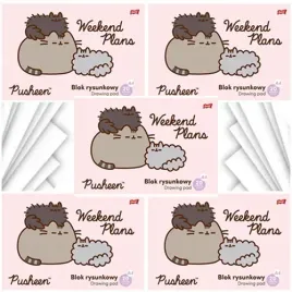 blok-rysunkowy-a4-bialy-20k-kot-pusheen-szkolny-st-majewski-5-sztuk