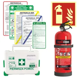 zestaw-maly-do-firm-instrukcje-bhp-apteczka-bd-gasnica-2kg-znak-gasnica