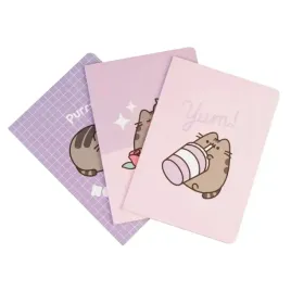 zeszyty-a5-pusheen-moments-3-sztuki-zestaw