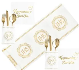 komunia-zestaw-na-komunie-bieznik-serwetki